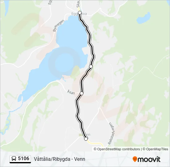 5106 Bus Line Map