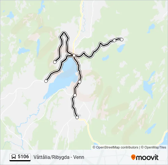 5106 Bus Line Map