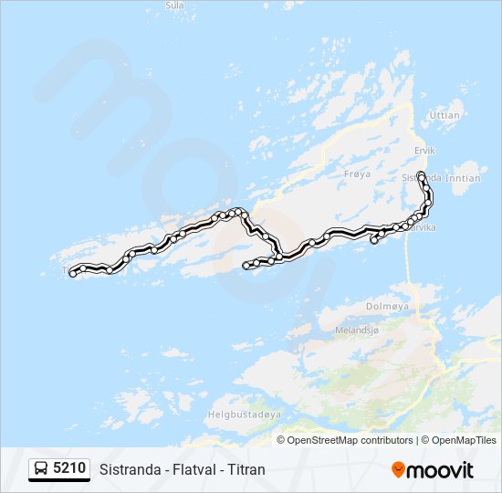 5210 bus Line Map