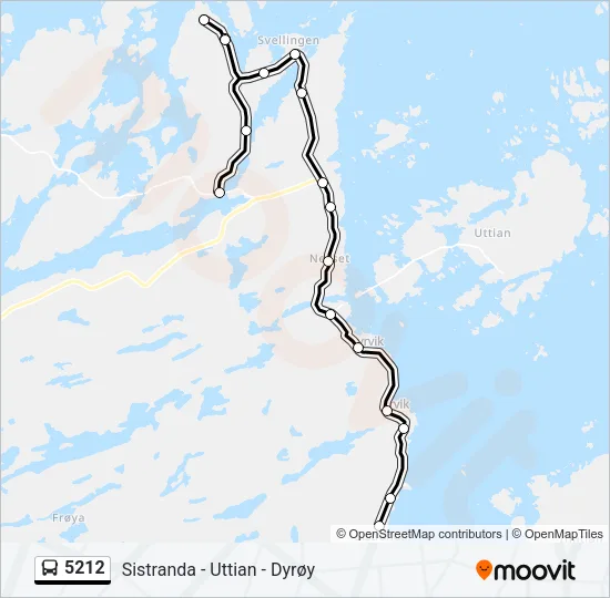 5212 Bus Line Map