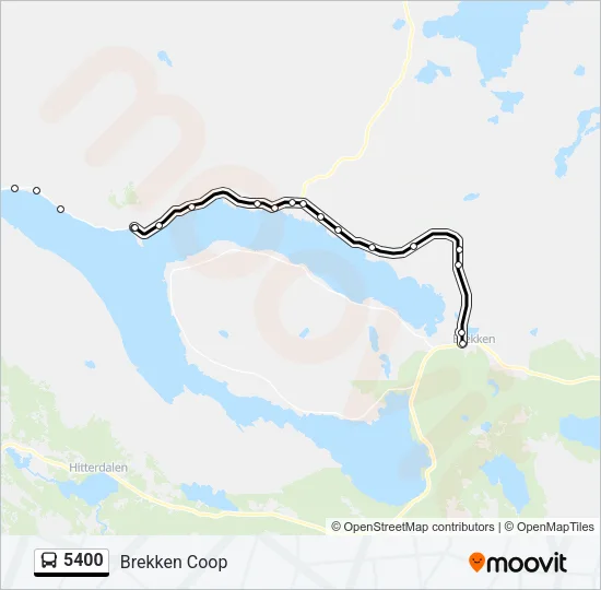 5400 Bus Line Map