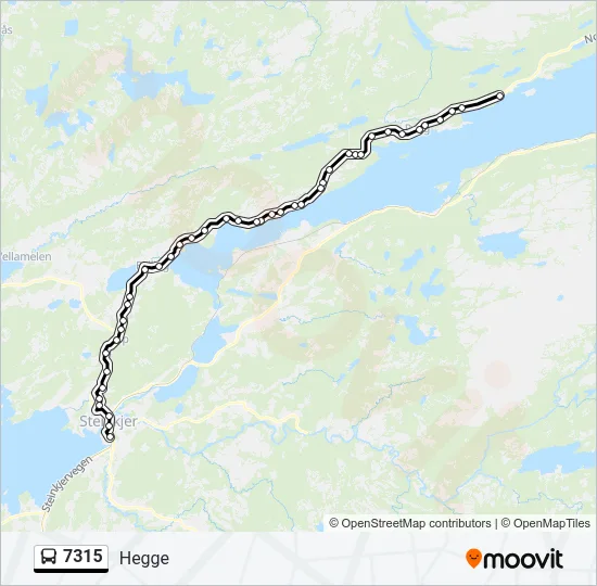 7315 Bus Line Map