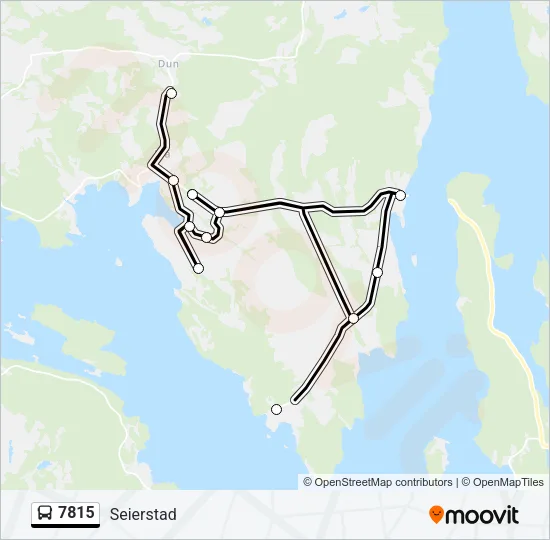 7815 Bus Line Map
