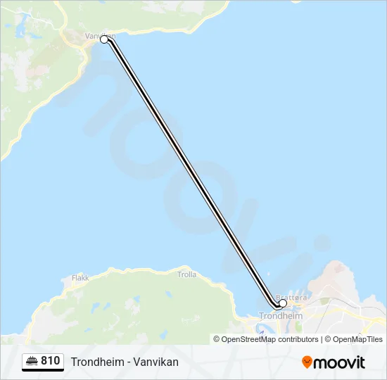 810 Ferry Line Map