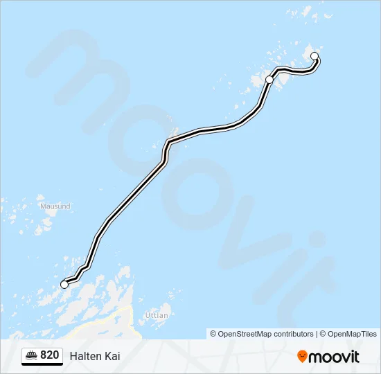 820 Ferry Line Map