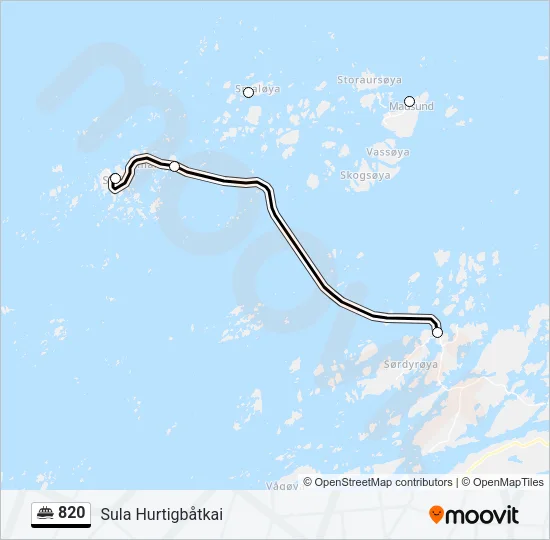 820 Ferry Line Map