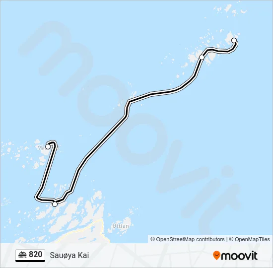 820 Ferry Line Map