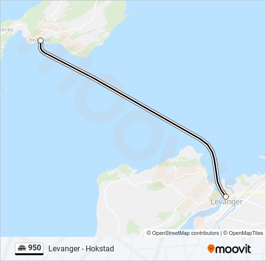 950 ferry Line Map