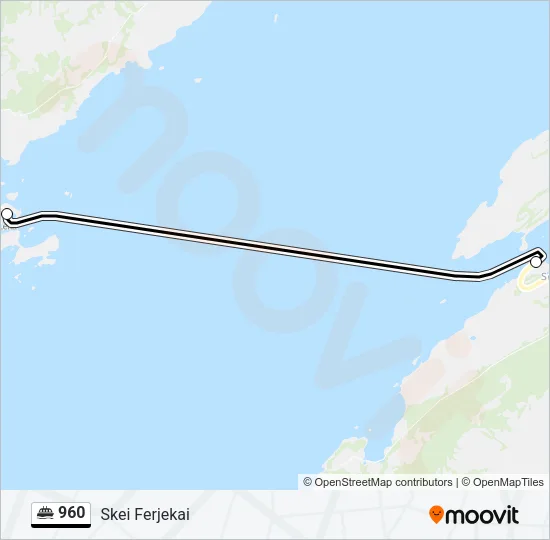 960 Ferry Line Map