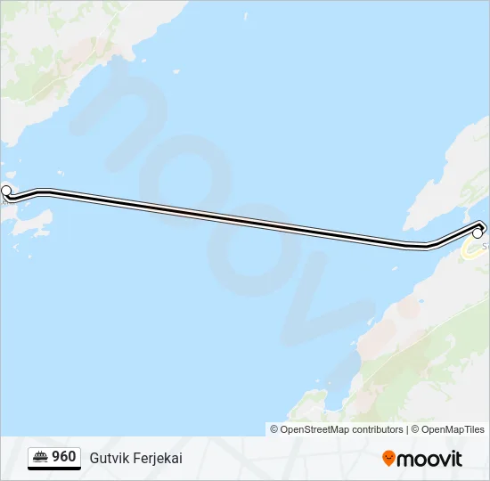 960 Ferry Line Map