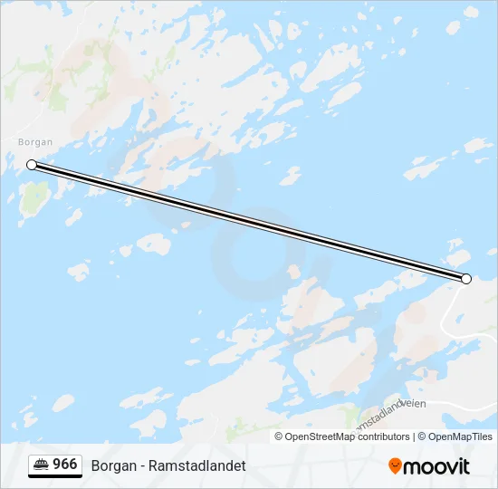 966 Ferry Line Map