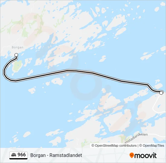 966 Ferry Line Map