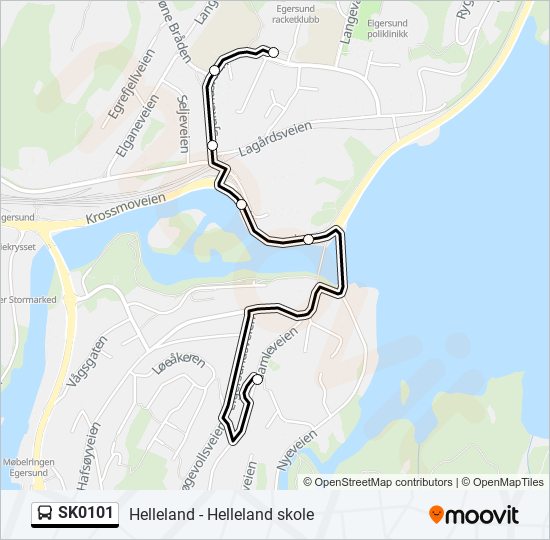 SK0101 bus Line Map