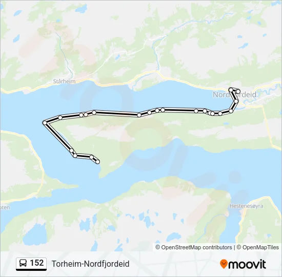 152  Line Map