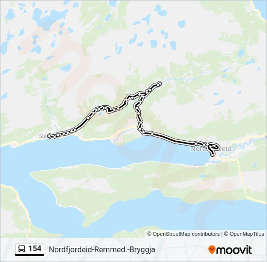 154  Line Map