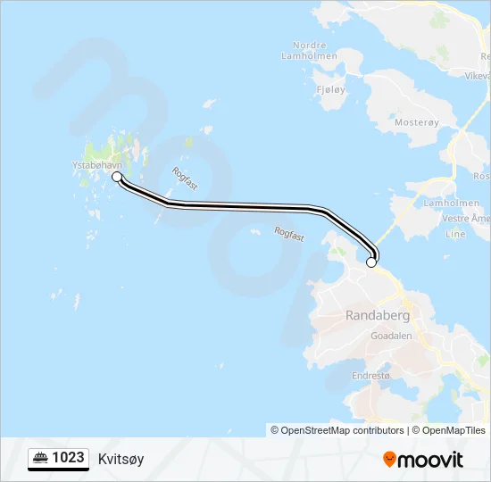 1023 Ferry Line Map