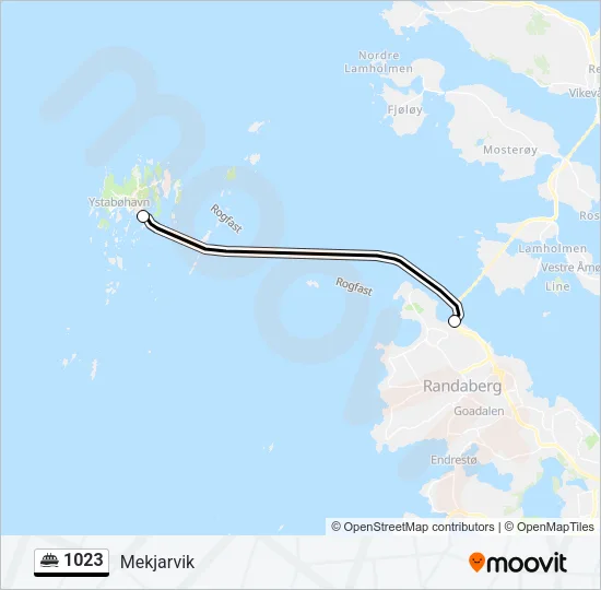1023 Ferry Line Map