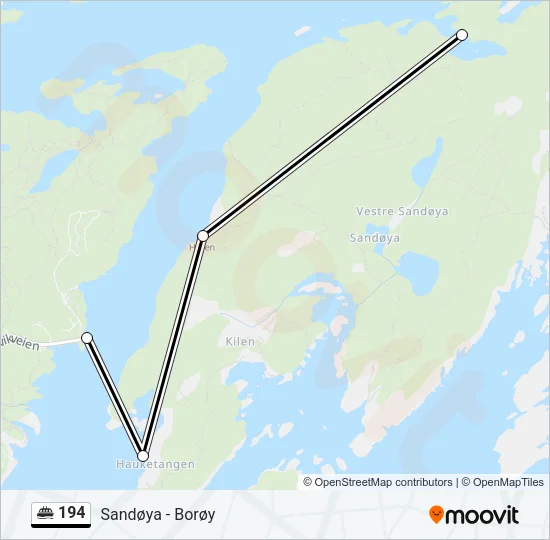 194 Ferry Line Map