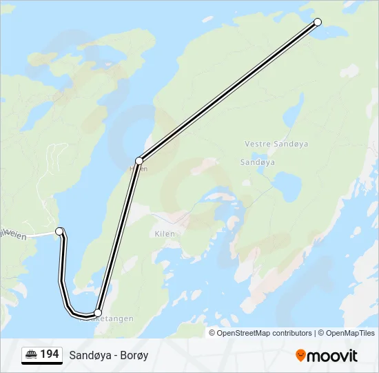 194 Ferry Line Map