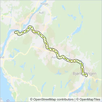 2177 Bus Line Map