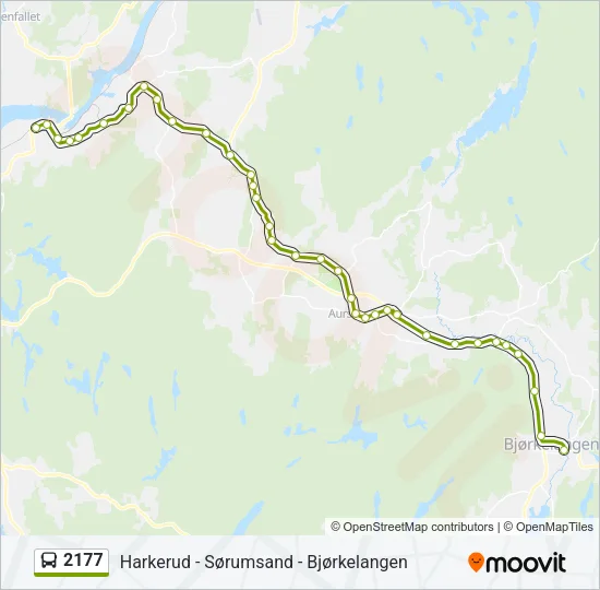 2177 Bus Line Map
