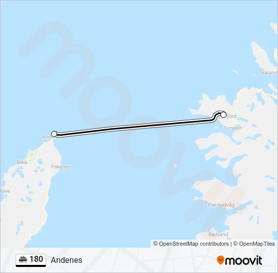 180 Ferry Line Map