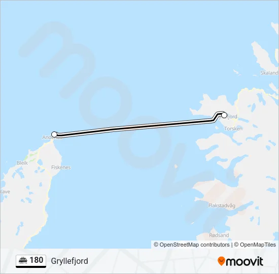 180 Ferry Line Map