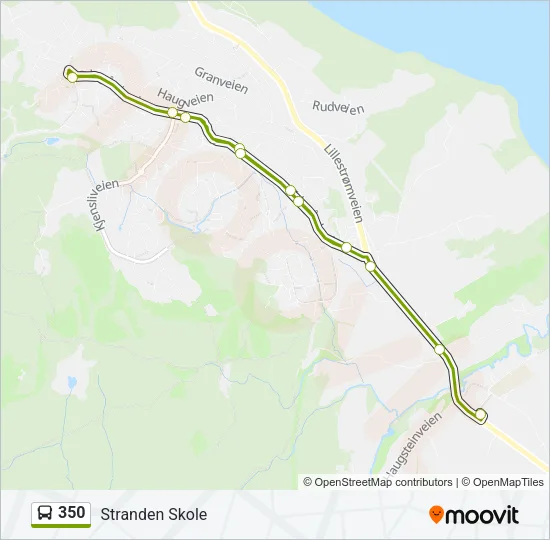 350 Bus Line Map