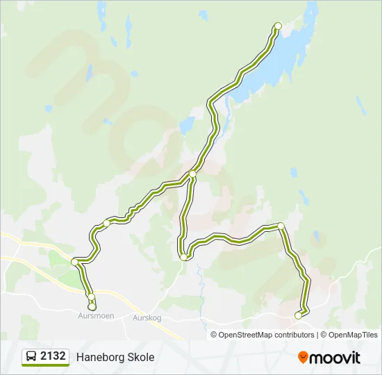 2132 Bus Line Map