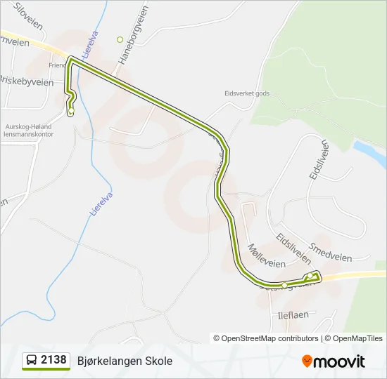 2138 Bus Line Map