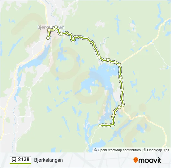 2138 Bus Line Map