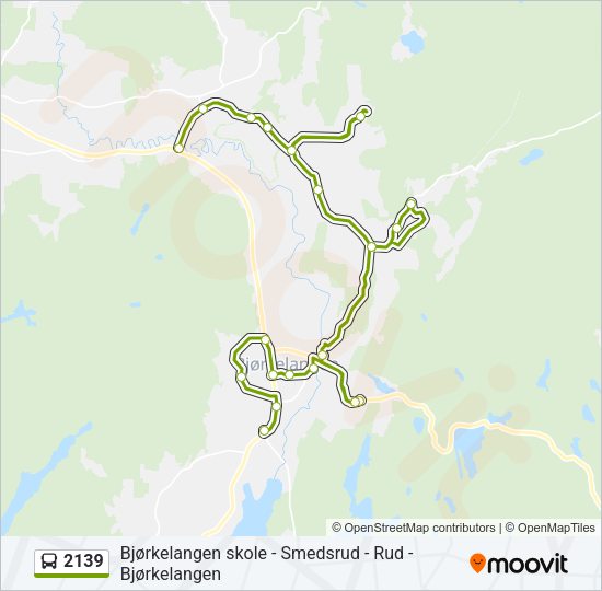 2139 Bus Line Map