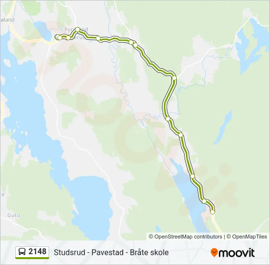 2148 Bus Line Map