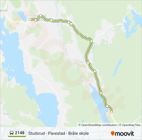 2148 Bus Line Map