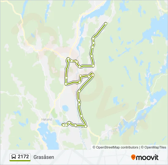 2172 Bus Line Map