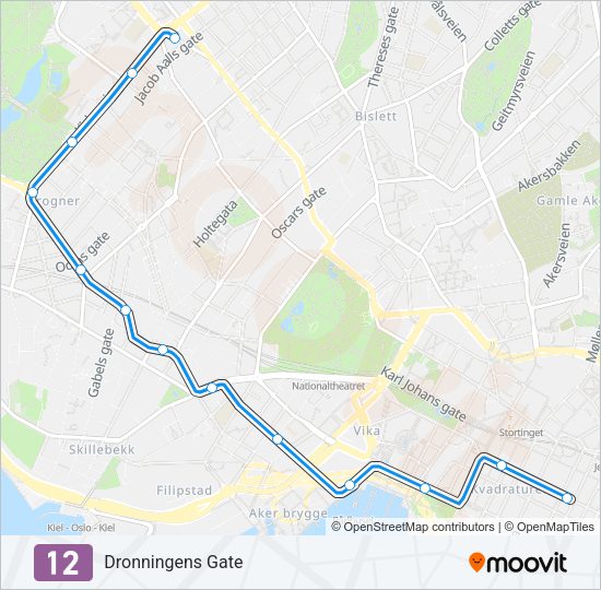 12 Light Rail Line Map