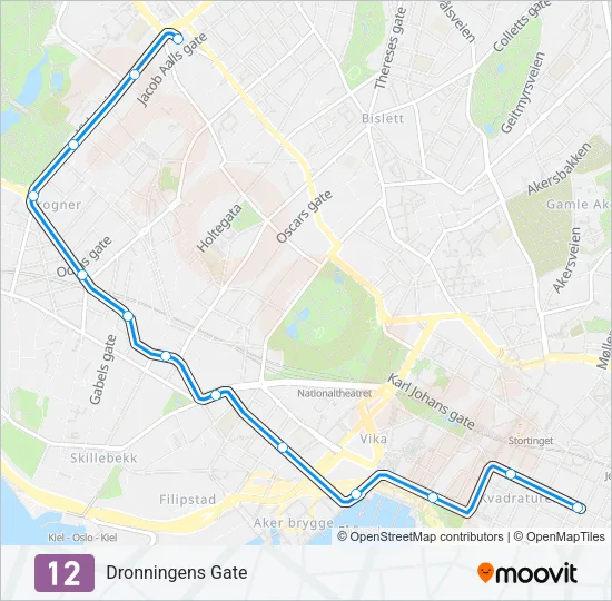 12 Light Rail Line Map