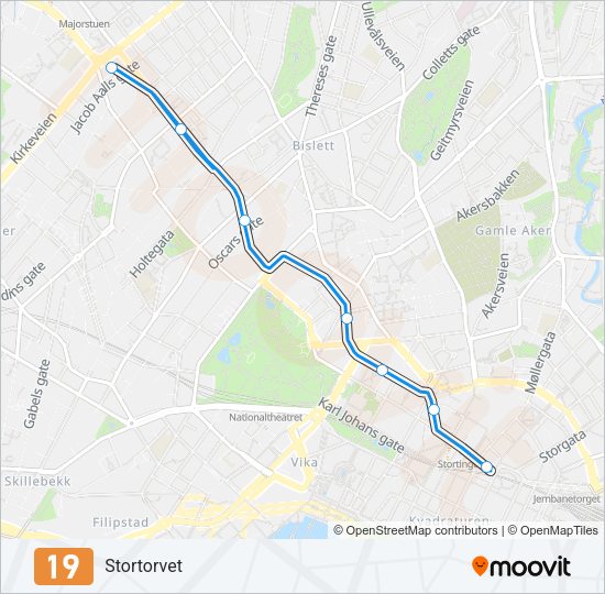 19 Light Rail Line Map