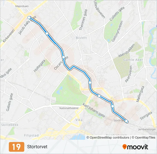 19 Light Rail Line Map