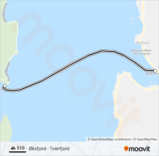 510 ferry Line Map