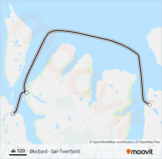 520 Ferry Line Map
