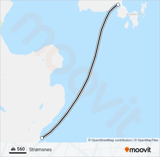560 Ferry Line Map