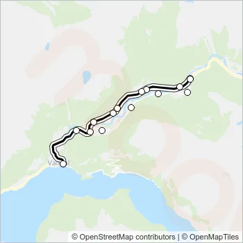 213 Bus Line Map