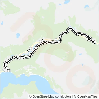 213 Bus Line Map