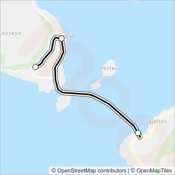 233 Bus Line Map