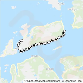 241 Bus Line Map