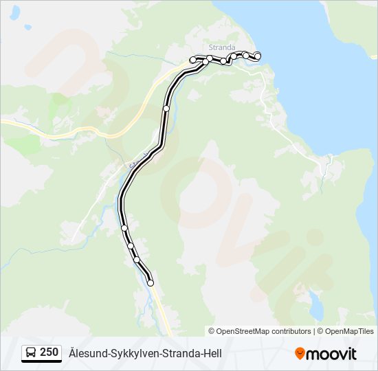 250 Route Schedules Stops Maps Helstad Updated 