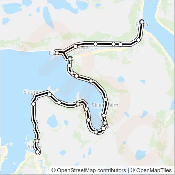 310 Bus Line Map