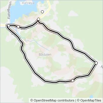 509 Bus Line Map