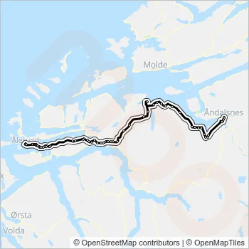 681 Bus Line Map